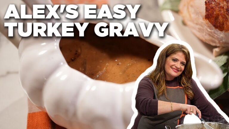 Delicious Alex Guarnaschelli Turkey Gravy Recipe – Perfect For Thanksgiving!