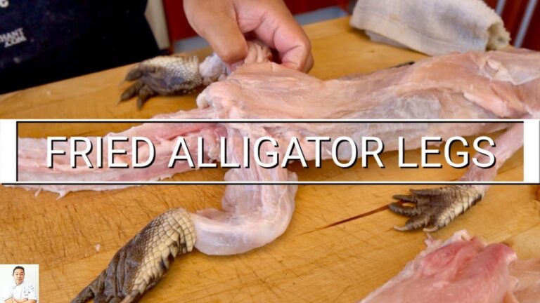 Alligator Legs Recipe: A Delicious Treat For Adventurous Foodies