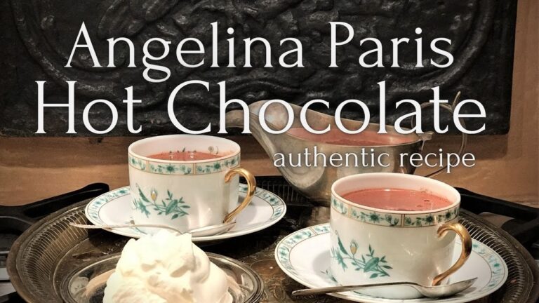 Angelina’S Hot Chocolate Recipe: Indulge In A Rich And Delightful Beverage