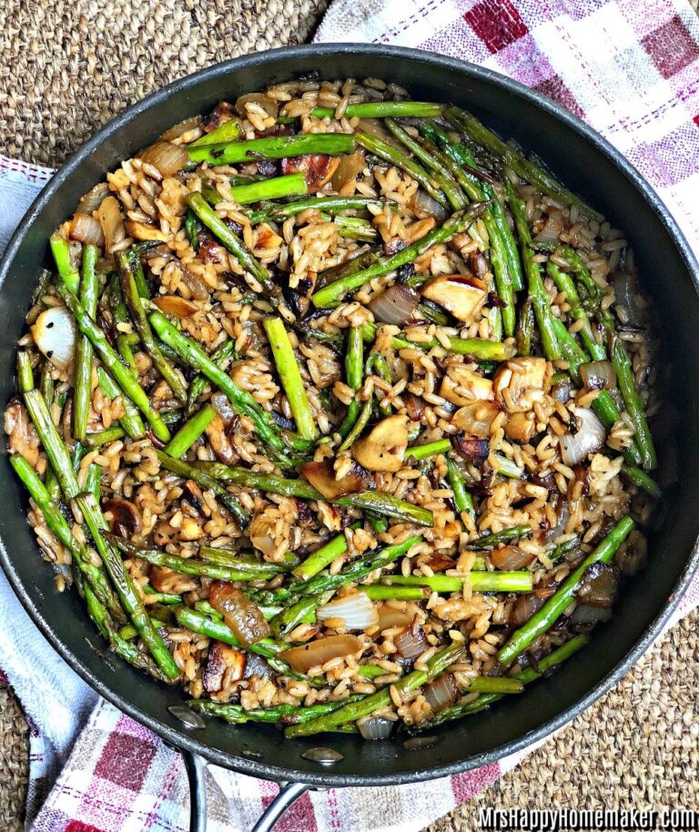 Delicious Asparagus And Rice Recipes For Every Palate