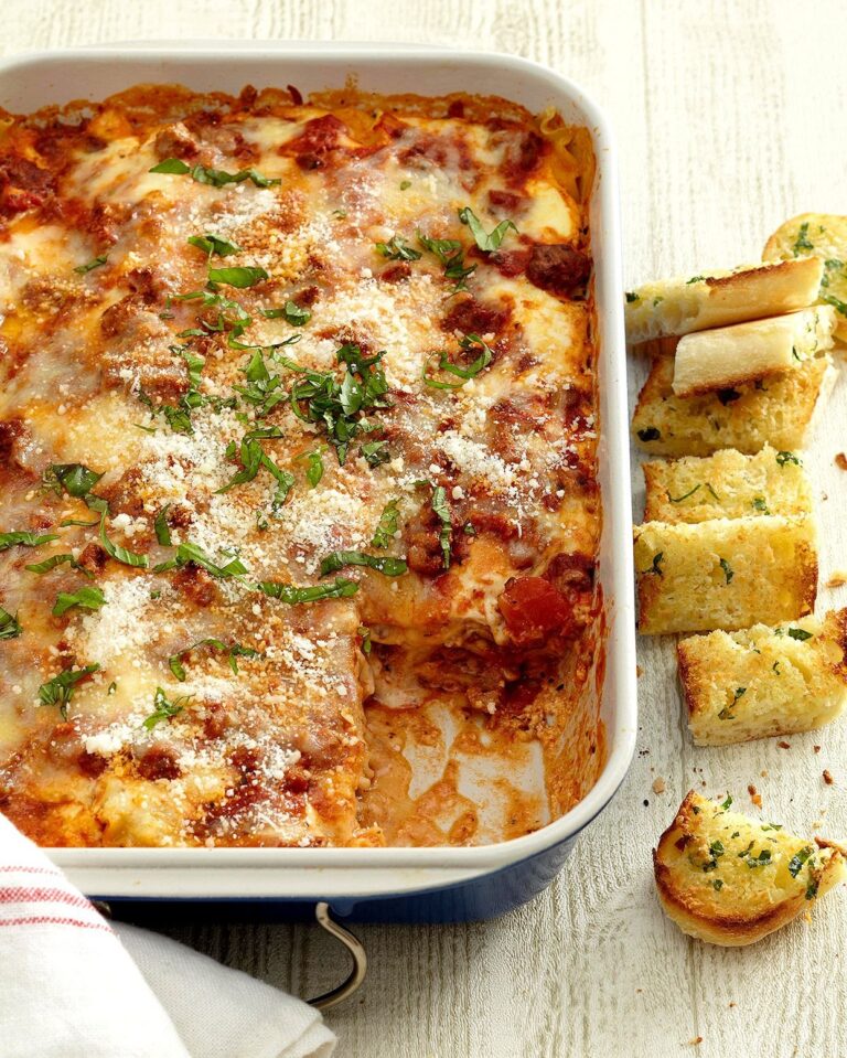 Delicious Better Homes And Garden Lasagna Recipe: A Tasty Classic
