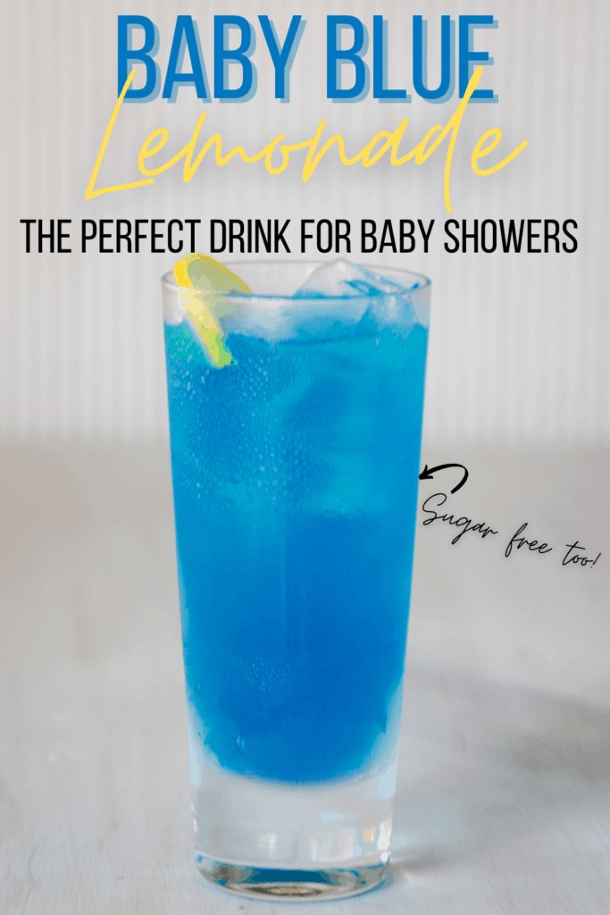 Delicious Blue Lemonade Recipe For Baby Shower