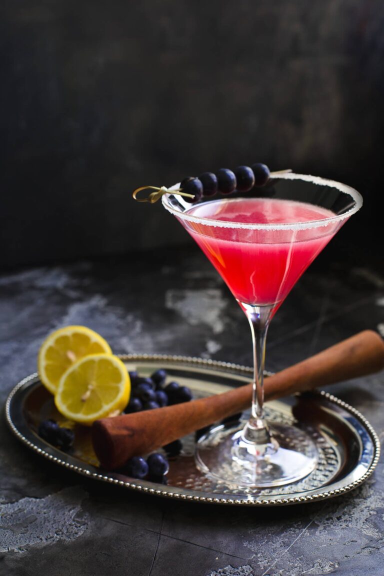 Refreshing Blueberry Lemon Martini Recipe: Delicious And Easy To Make