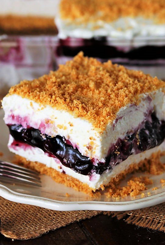 Delicious Blueberry Yum Yum Recipe With Fresh Blueberries