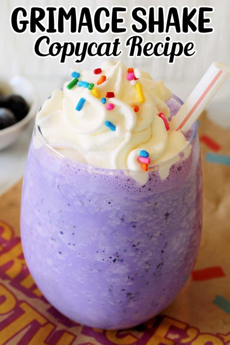 Mouthwatering Mcdonald’S Grimace Shake Recipe: Homemade Delight