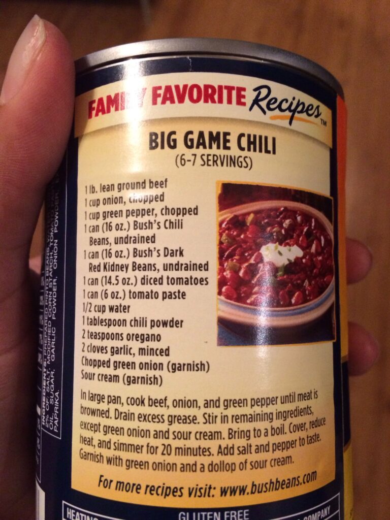 Bush'S Chili Beans Chili Recipe: A Flavorful Can-Spiration - Kitchen ...