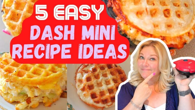 Delicious Waffle Recipe Dash: A Tasty Treat For Breakfast