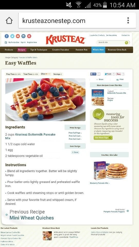 Waffle Recipe With Krusteaz Pancake Mix: A Delicious Twist!