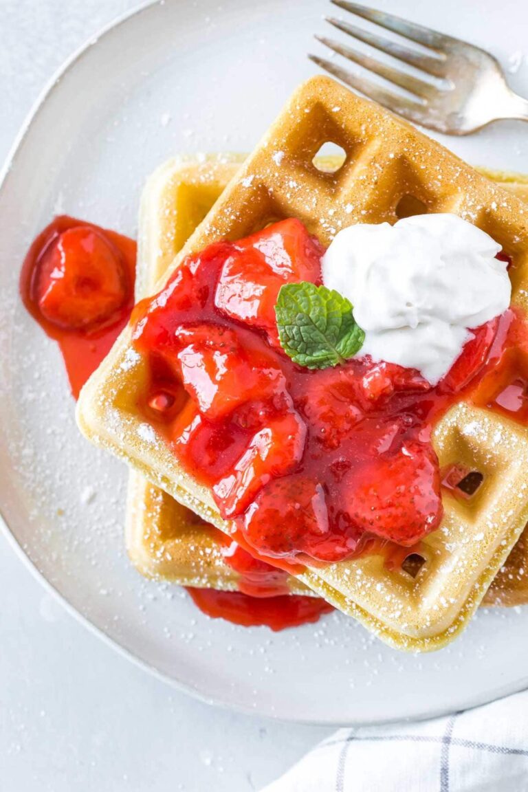 Delicious Waffles Recipe Without Milk – A Dairy-Free Treat