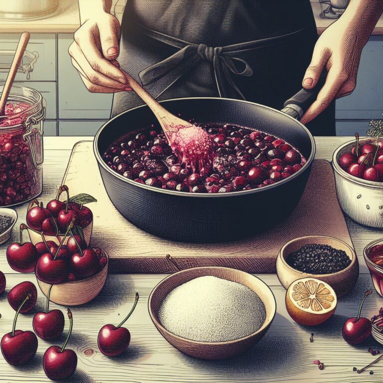 Cherry Freezer Jam Recipe: Delicious and Easy Homemade Treat
