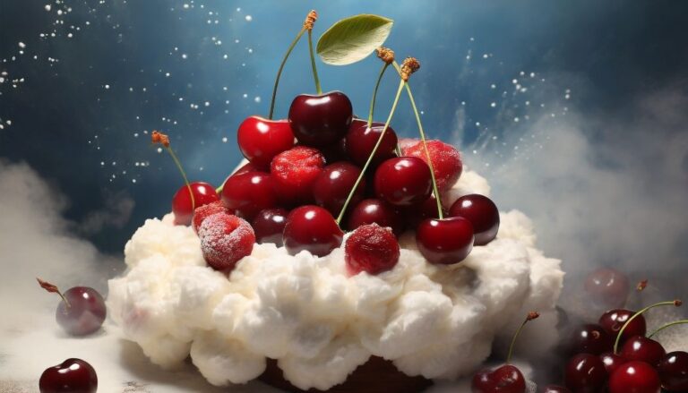 Delicious Cherry Berry On A Cloud Recipe: Easy To Make!
