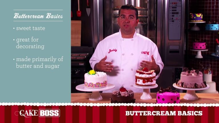 The Ultimate Cake Boss Buttercream Recipe: Get The Perfect Frosting!
