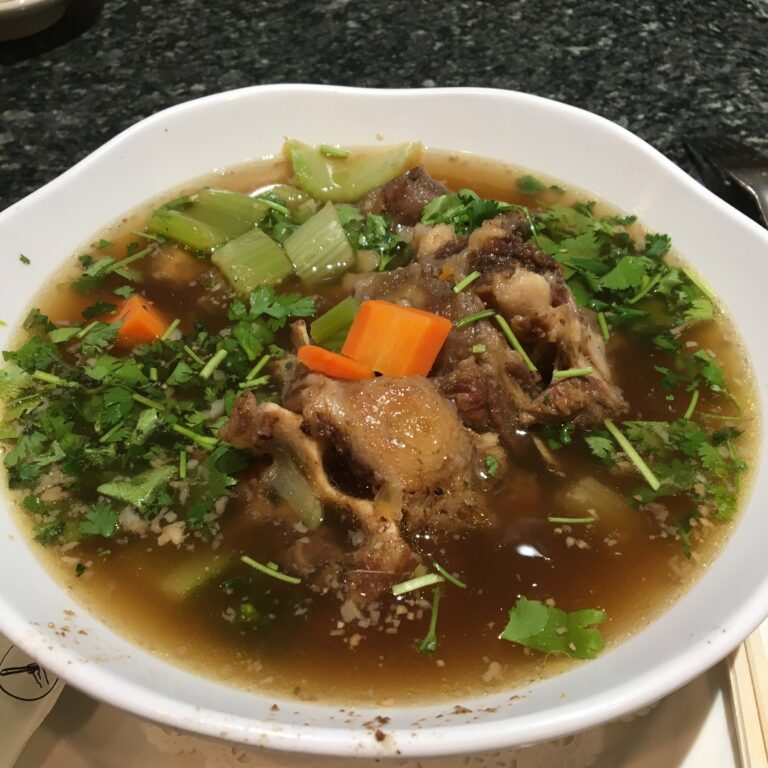 Delicious California Hotel Oxtail Soup Recipe: A Taste Of California In A Bowl