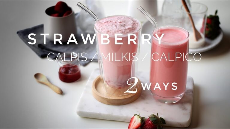 Delicious And Refreshing Calpico Recipe: A Step-By-Step Guide