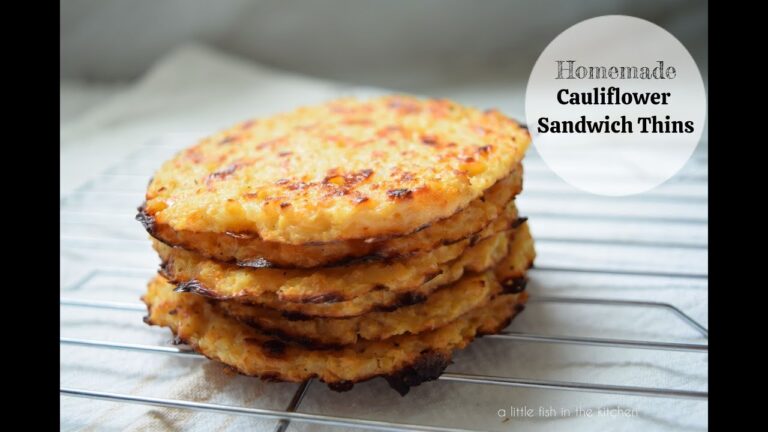 Delicious Cauliflower Sandwich Thins Recipe: Easy & Healthy