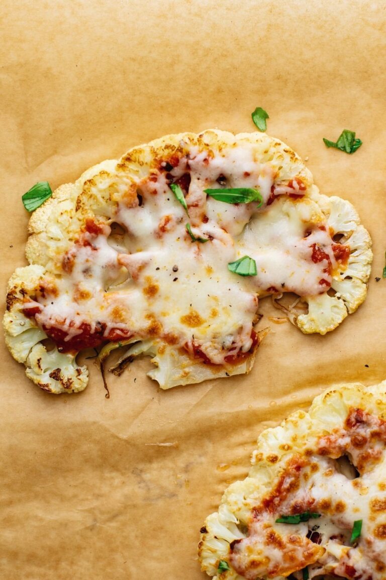 Delicious Cauliflower Steak Pizza Recipe Made Easy