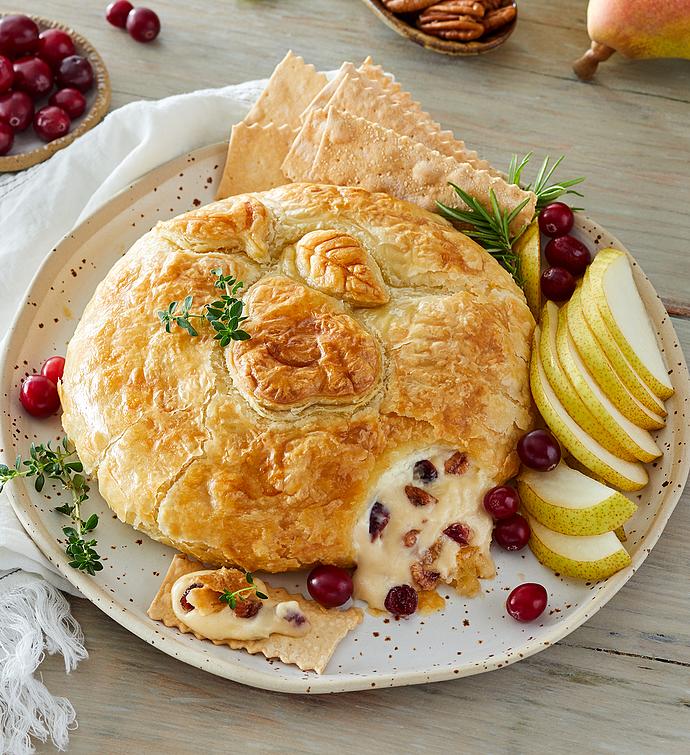 Cranberry And Pear Brie En Croute Recipe