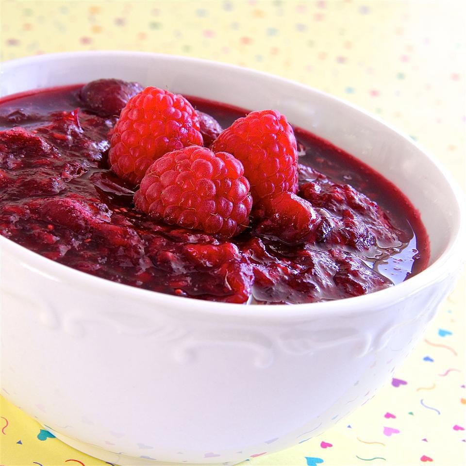 Cranberry Raspberry Sauce Recipe
